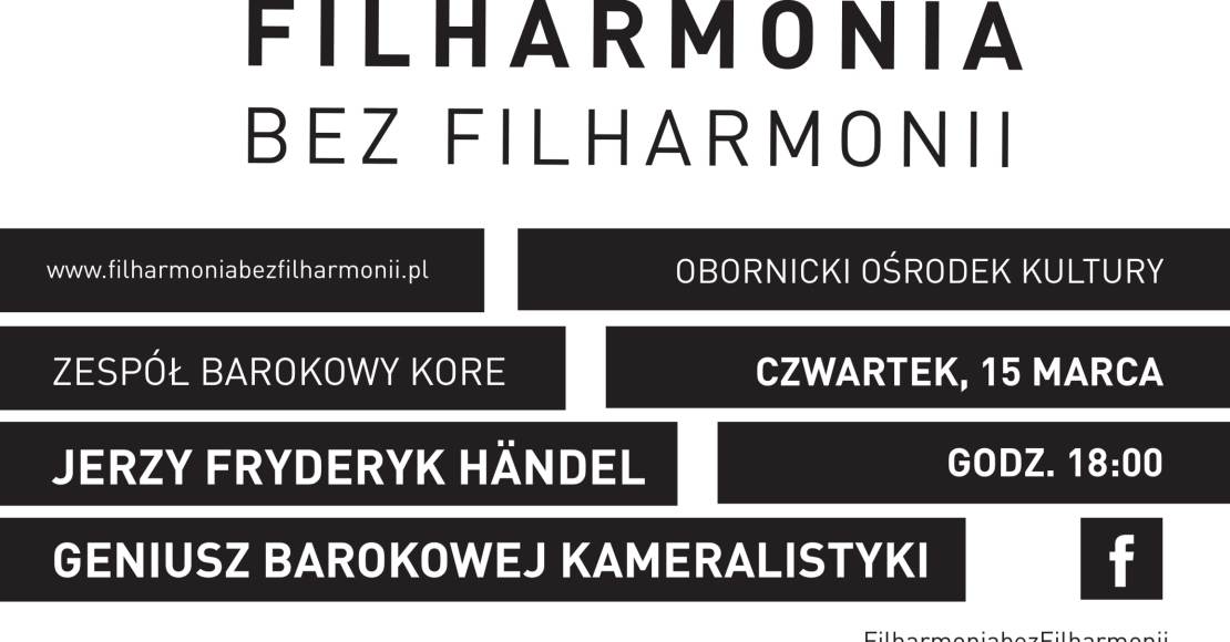 Filharmonia bez filharmonii koncert barokowy w ook
