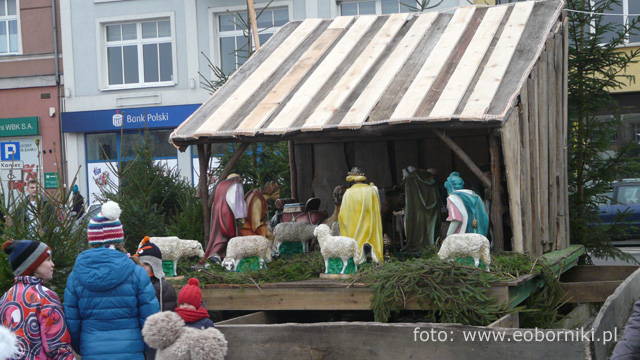 Korowód w święto Trzech Króli w Obornikach