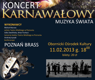 Koncert karnawałowy - Muzyka Świata