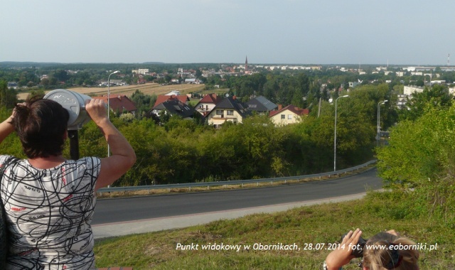 Punkt widokowy jest jest oblegany przez oborniczan