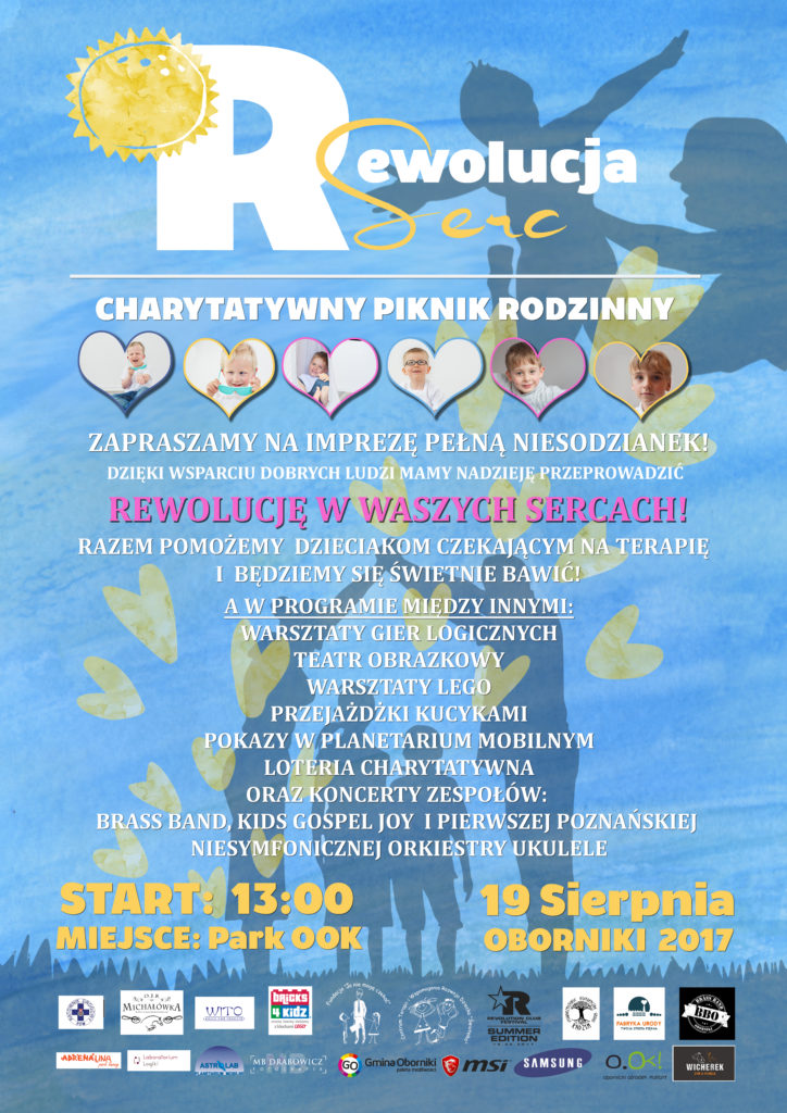 plakat festyn rodzinny Rewolucja Serc