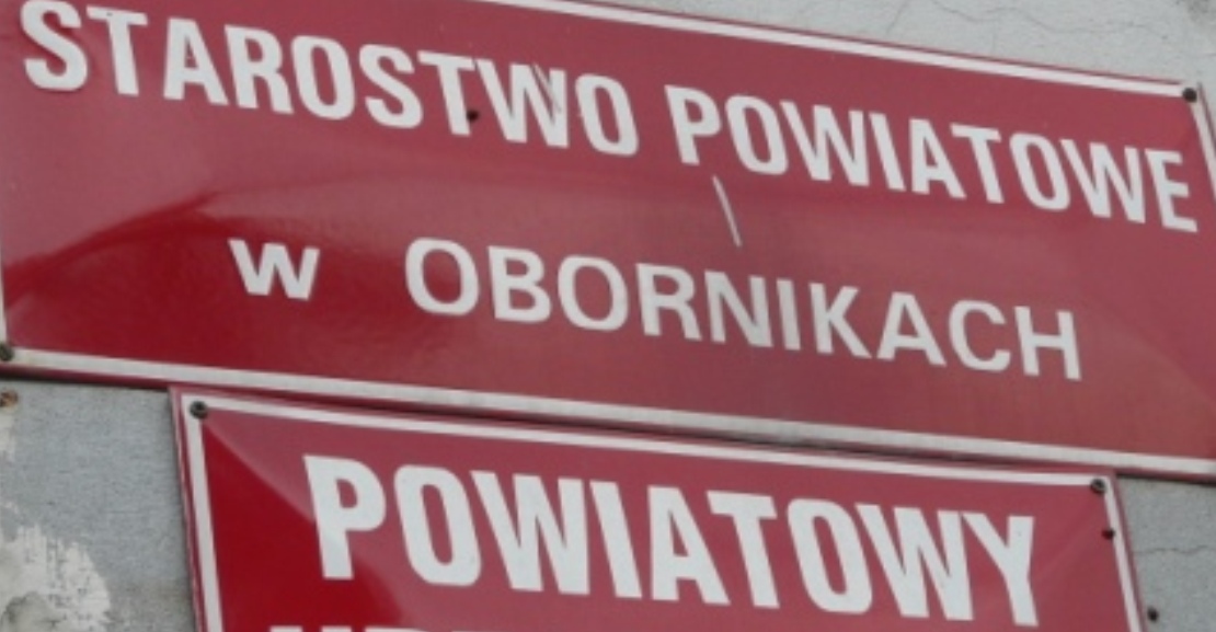 starostwo powiatowe w obornikach wyjasnia