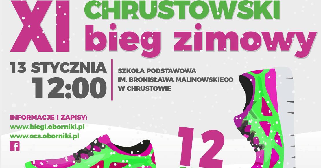 juz w sobote xi chrustowski bieg zimowy