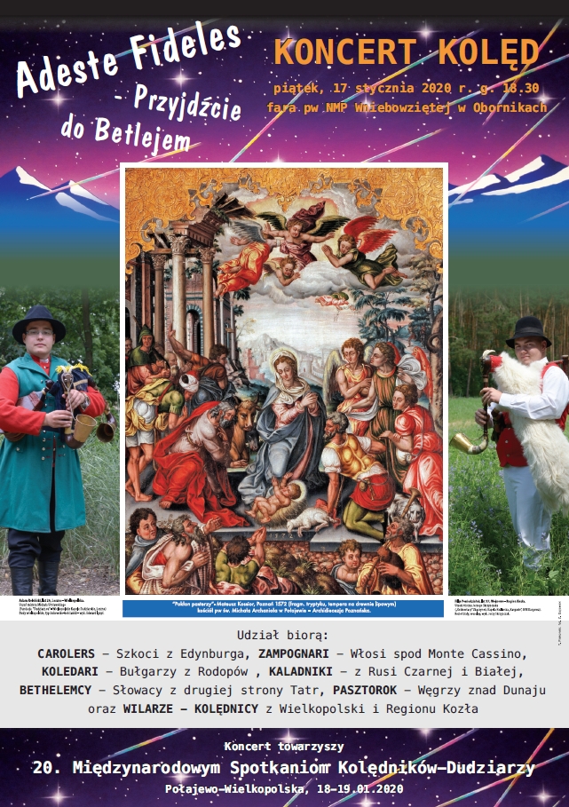 koncert kolęd z różnymi chórami