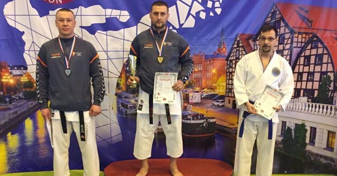 Pierwsze miejsce dla Pawła Barana w turnieju karate