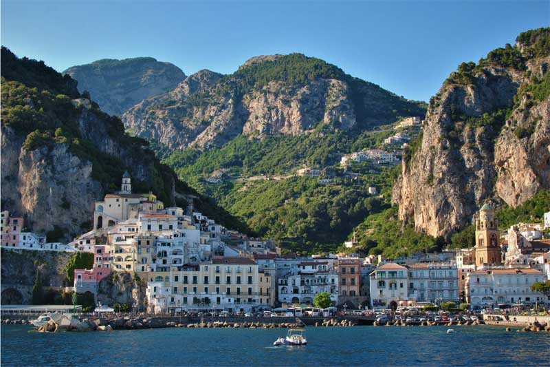 wybrzeże Amalfi Włochy z Carter