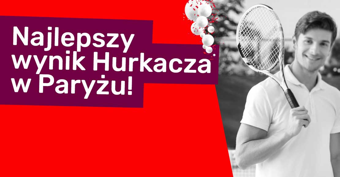 Najlepszy wynik Hurkacza w Paryżu!