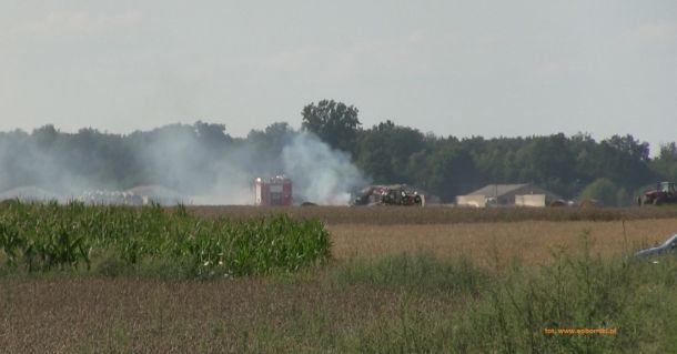 pozar zboza karolewo