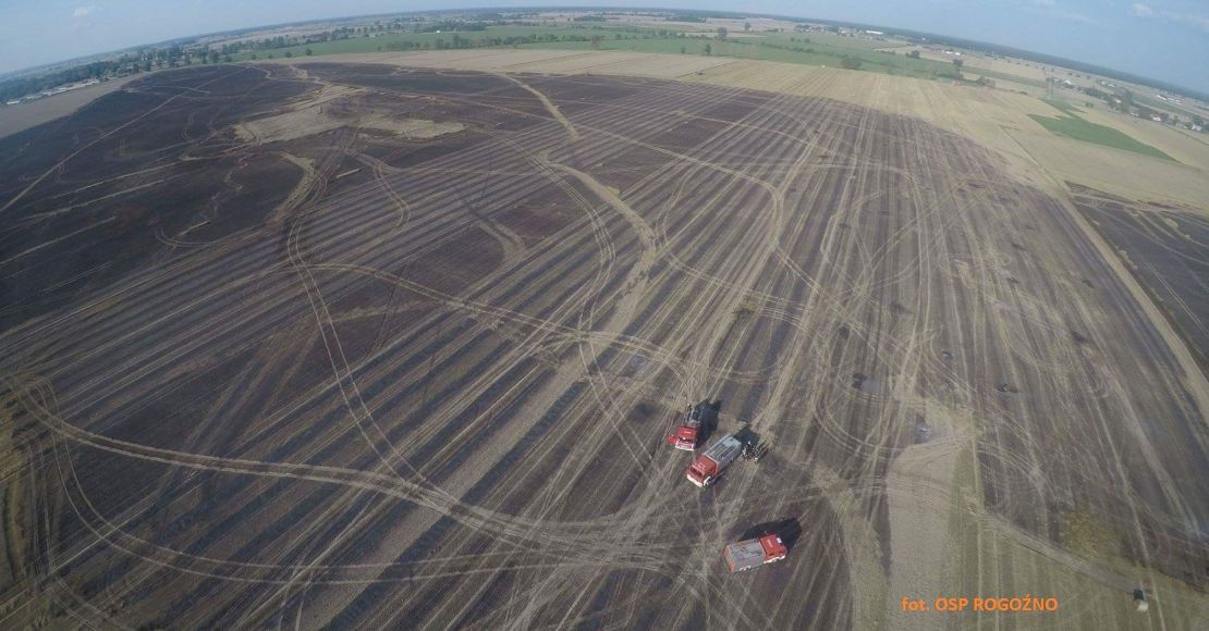 POZAR W KAROLEWIE. CENNE UWAGI STRAŻAKÓW